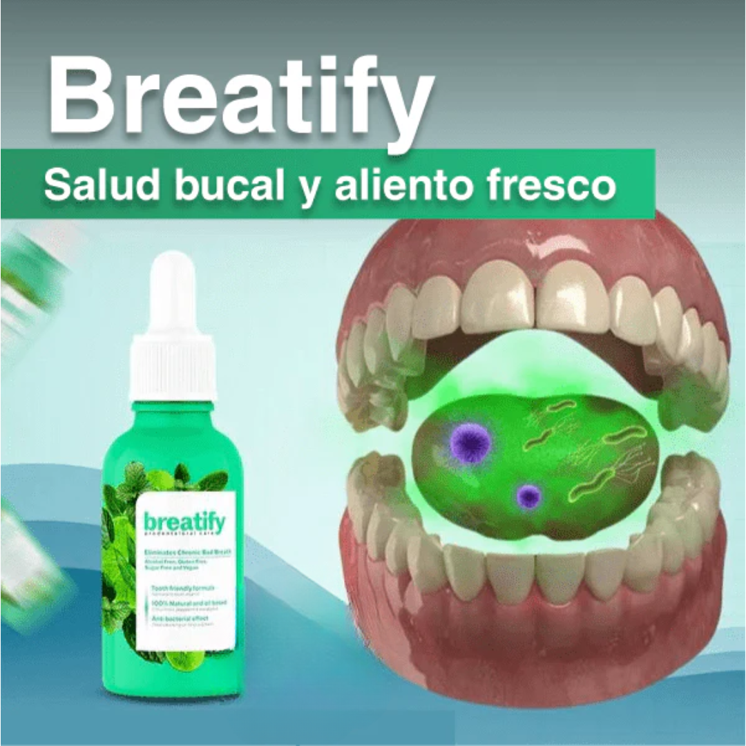 Breatify® | Gotas Para Mal Aliento