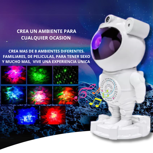 Proyect Universe™ | Proyector de Estrellas y Galaxias con Bluetooth