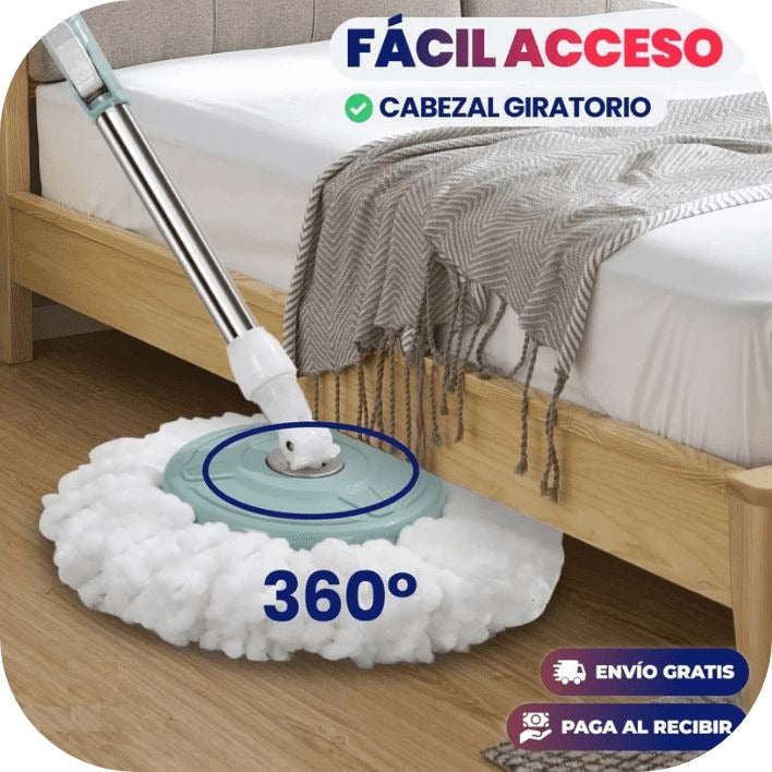 Spin Mop 360° Trapero Giratorio
