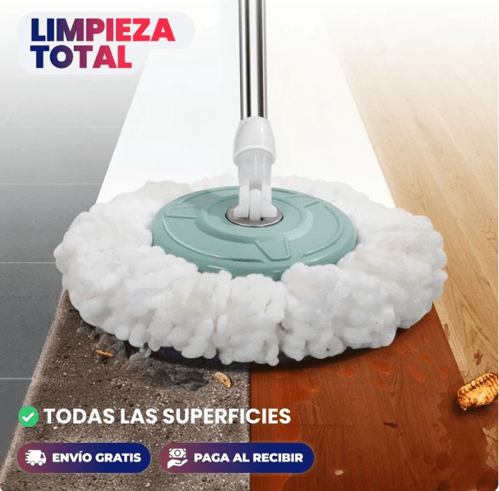 Spin Mop 360° Trapero Giratorio