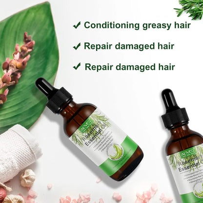 Aceite Esencial De Romero Para El Crecimiento Del Cabello 2x1 ✨