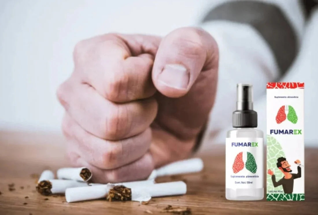 Fumarex® | 2X1 Spray Natural Para Dejar De Fumar 🚭